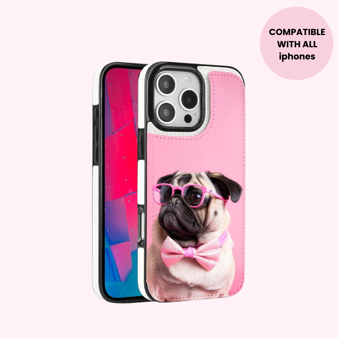 Custom Photo Flip Wallet iPhone Case
